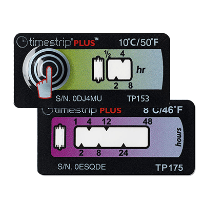 Time Temperature Indicator Strip 